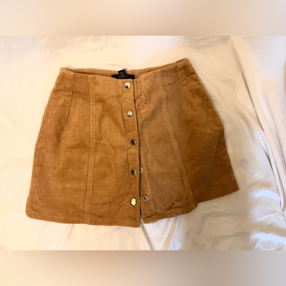 Corduroy skirt by Forever 21